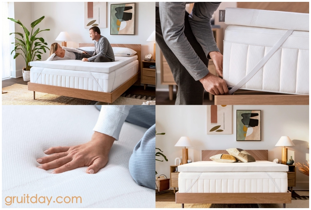 tempurpedic mattress topper instructions